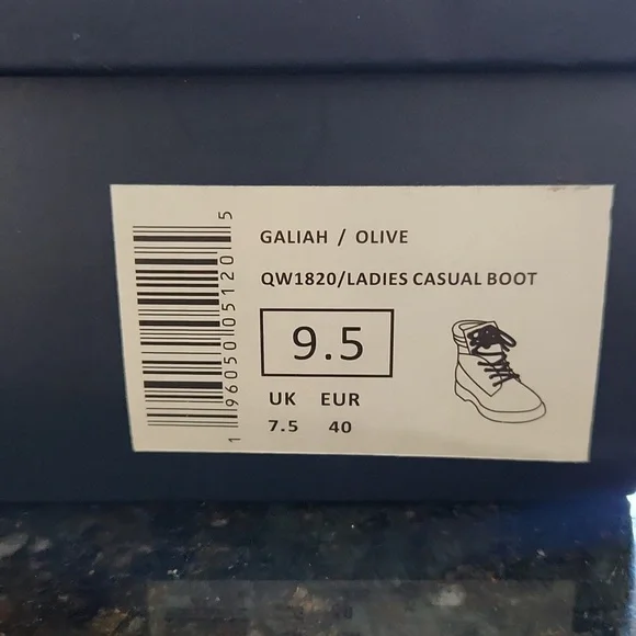 NWB Nautica Galiah Olive Green Women's Boots Size 9.5 - Picture 12 of 12